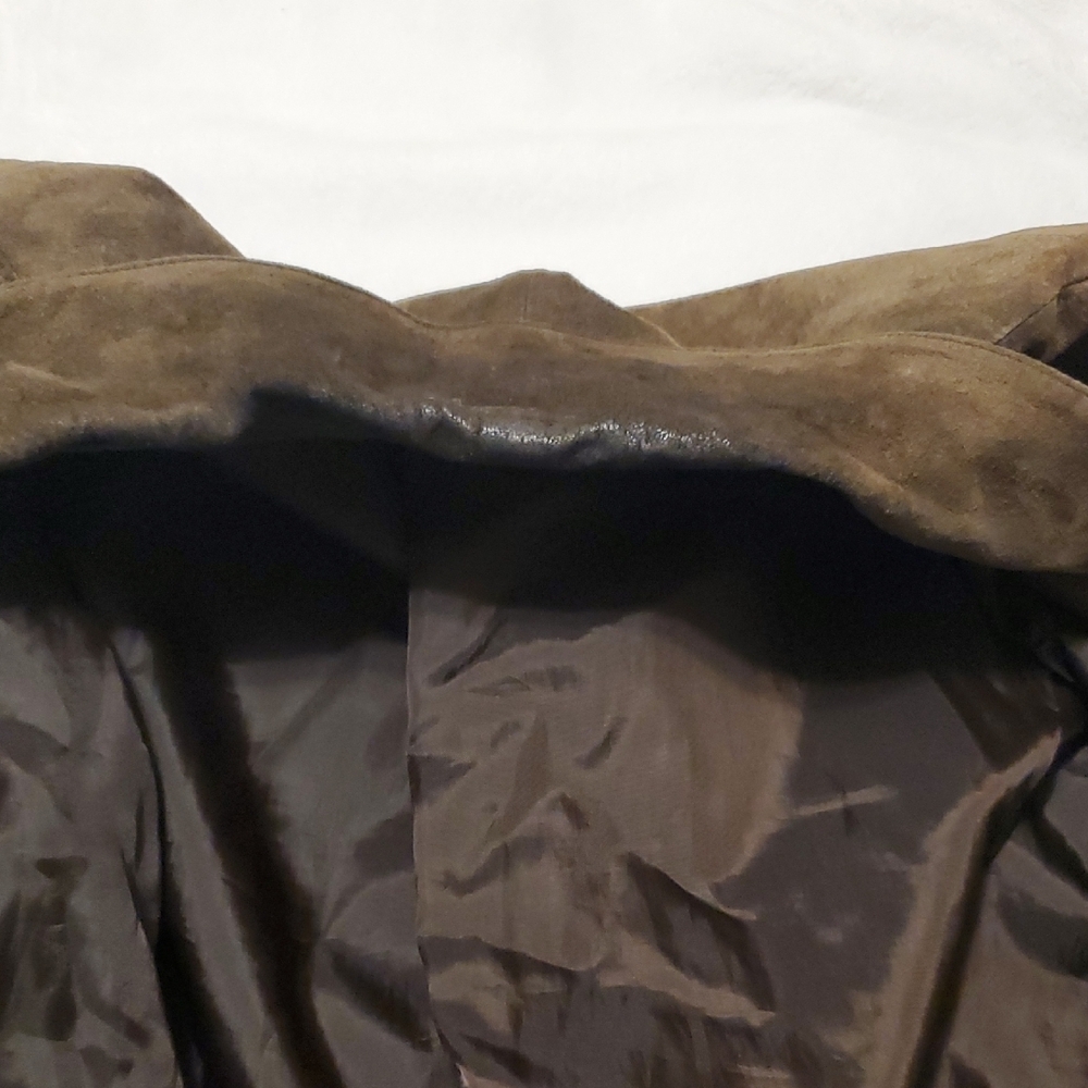 Margaret Godfrey Suede Leather Blazer - Picture 11 of 14